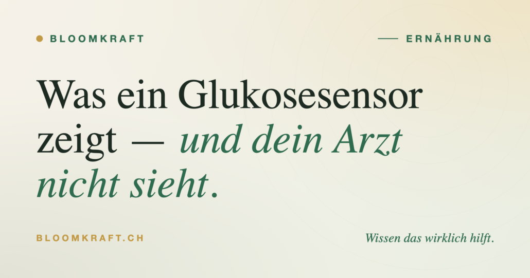 CGM für Frauen: Was ein Glukosesensor dir zeigt
